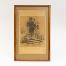 1909 Etching Portal im