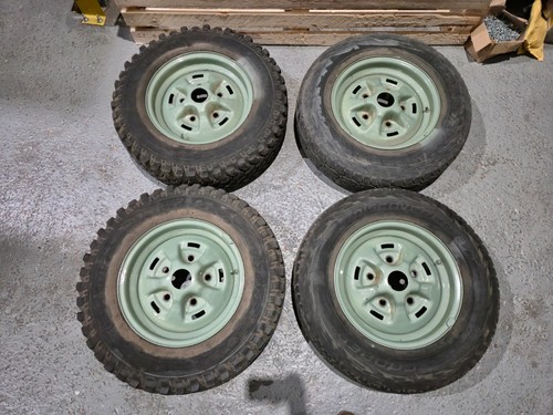 Used green rostyle wheels - 4, x