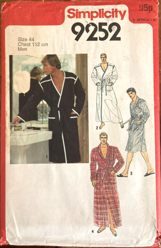 Vintage mens pattern - pattern, by