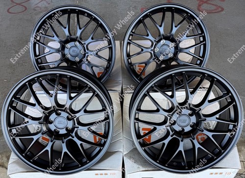 Black mr153 alloy wheels - 18",