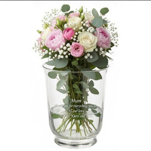 Personalised engraved glass - personalised,