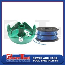 Genuine Black & Decker Strimmer Green Cover Cap X1 + Spool & Line X1 GL687 GL690