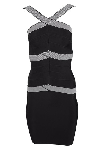 Herve leger black bandage - leger, mini