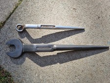 Vintage Snail Brand 19mm Podger Spanner Steel Worker Scaffold Spanner