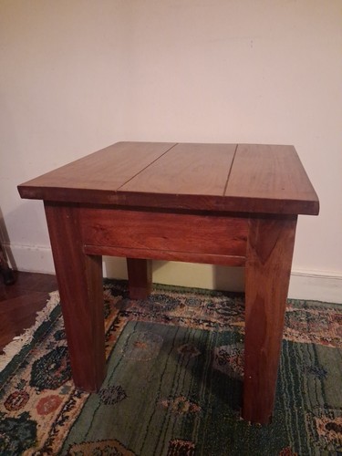 Coffee table very heavy solid - heavy,