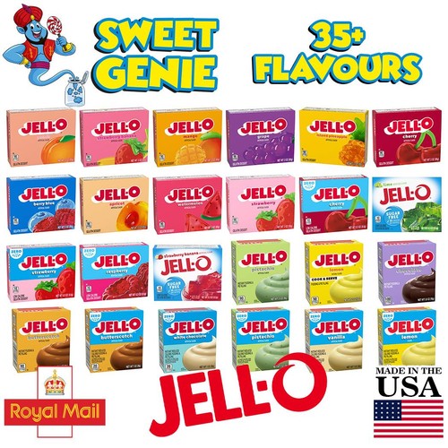Jell gelatin pudding - jell-o,