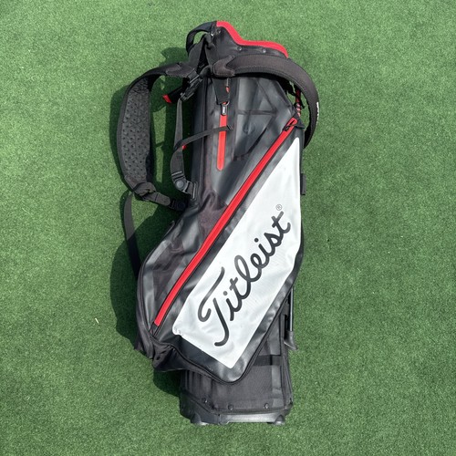 Titleist staff golf bag black - golf,