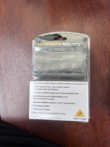 Behringer micromon ma400 - behringer,