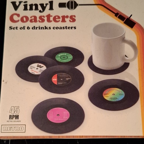 Retro vinyl record - vinyl, set
