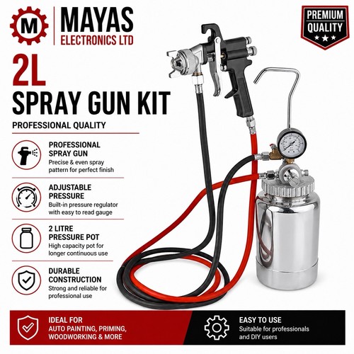 Spray gun paint - 2l, kit