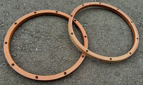 Tama cherry wood hoop set - wood, for