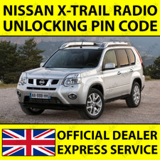 ✅NISSAN X-TRAIL CAR RADIO NAVIGATION UNLOCKING PIN CODE DECODE FAST & RELIABLE✅