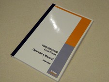 Case 1500, 1800, 2000 Drott Cruz-Crane Operators Manual Owners Maintenance NEW