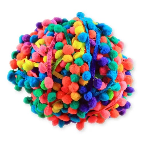 Rainbow pride pom - pride,