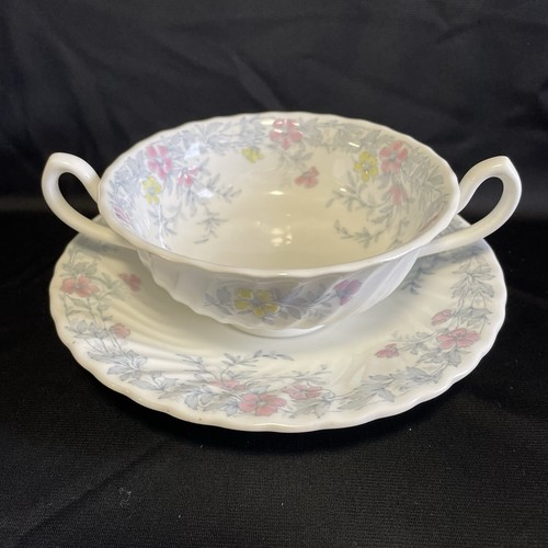 Minton garden pinks soup - pinks", cup