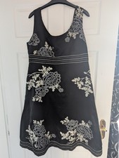 Black With Gray and Silver