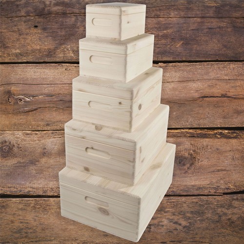 Wooden lidded decorative - wooden,