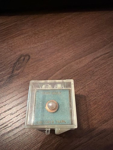 Vintage 14k gold cultured - 14k, &