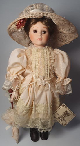 Porcelain doll emily - porcelain,