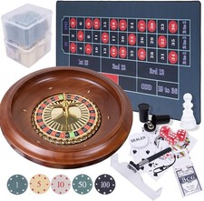 Roulette Wheel Game Set with