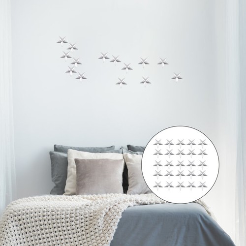 100pcs metal barn stars iron - metal,
