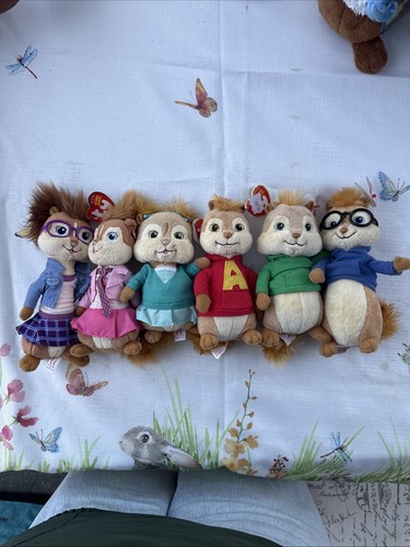 Beanie babies chipmunks - beanie,