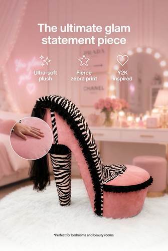 High heel shoe - heel, chair