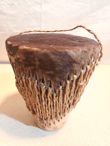 African hand drum goat skin - drum,