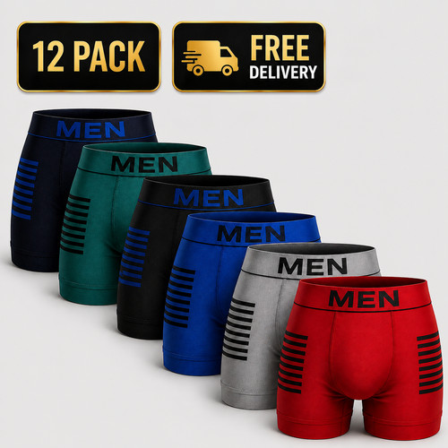Pack mens boxer briefs - 6,