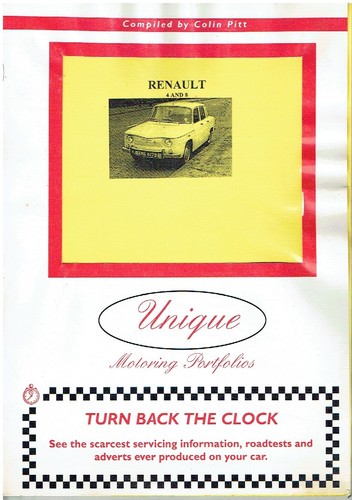 Renault 8 incl 1100 - &, (incl