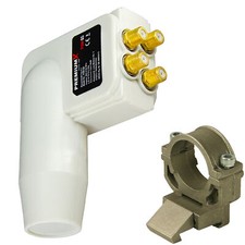 Adapter Kathrein mirror + LNB Quad for 4 participants 0.1 dB LNC LMB HDTV 4 x