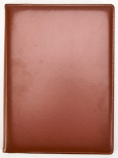 A4 professional 48 pocket display presentation book portfolio folder-CL-48DP-BR