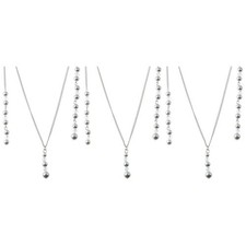  3 Pack Body Necklace Pearl
