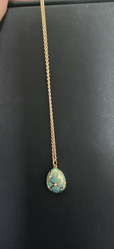 Faberge pendant with chain - faberge,