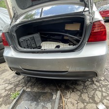 BMW E90 LCI Rear Bumper & Diffuser M Sport PDC Titan Silver Metallic 354