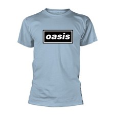 Oasis 'Decca Logo' Blue T shirt - NEW