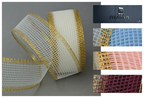 Luxury net wire mesh ribbon - net,