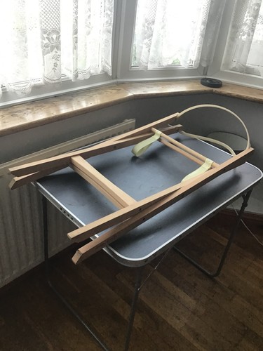 Baby mose basket with - basket, stand