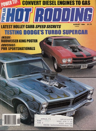 Popular hot rodding august - rodding,