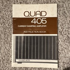 QUAD 405 - Current Dumping