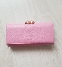 Ted Baker Muscovy Teardrop Bobble Matinee Purse Pink Textured Leather