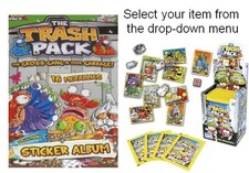 The Trash Pack Sticker Collection - Select Item - The Gross Gang In Your Garbage