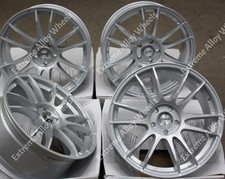 Alloy Wheels 15" Suzuka For Toyota Aygo Corolla Starlet Yaris 4x100 Silver