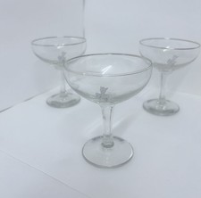 Vintage set of three white