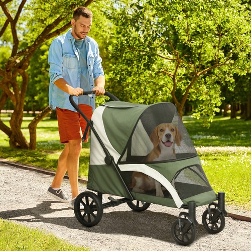Dog stroller foldable pet - foldable,