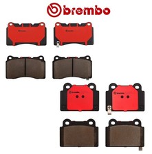Brembo Front and Rear NAO Ceramic Brake Pads Kit For Mitsubishi Lancer EVO 2.0L