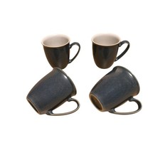 Denby Everyday Grey Mugs x 4