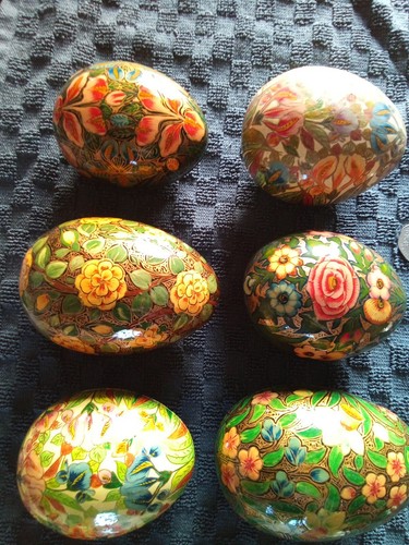 Vintage hand painted - 6, x