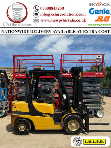 2015 yale gdp35vx forklift - yale,