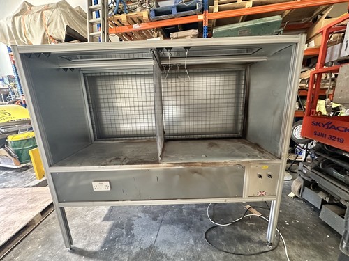 Spray booth long 1 - 2m, x